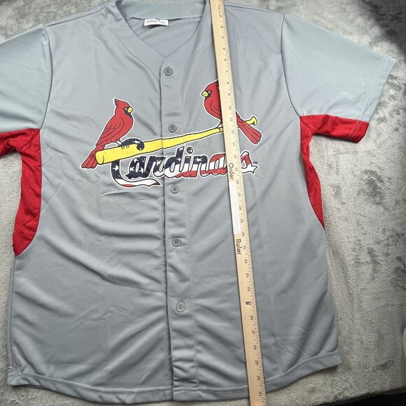St. Louis Cardinals Jersey Men's XL USA Patriotic 4th of July Memorial Day SGA - Picture 6 of 8